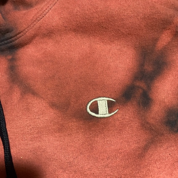 Champion Tops - tie dye champion hoodie!!